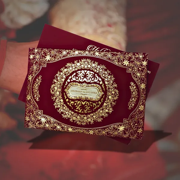 Classic Elegance wedding card