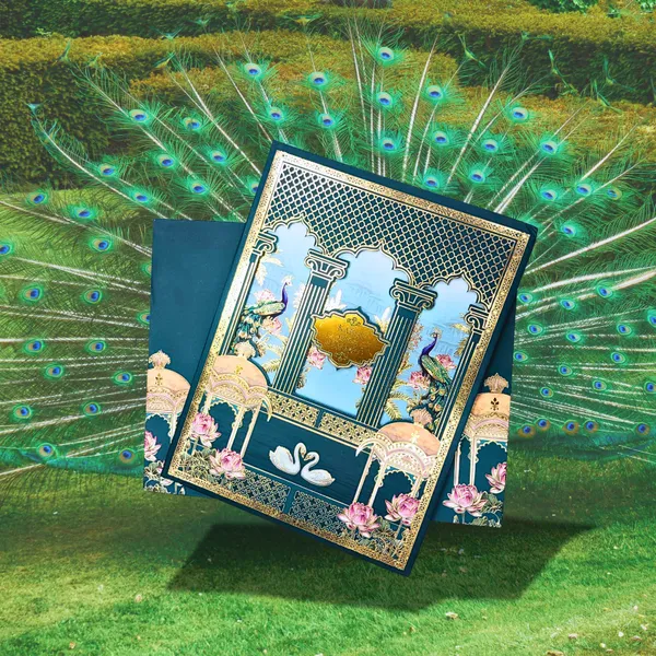 Modern Minimalist wedding card