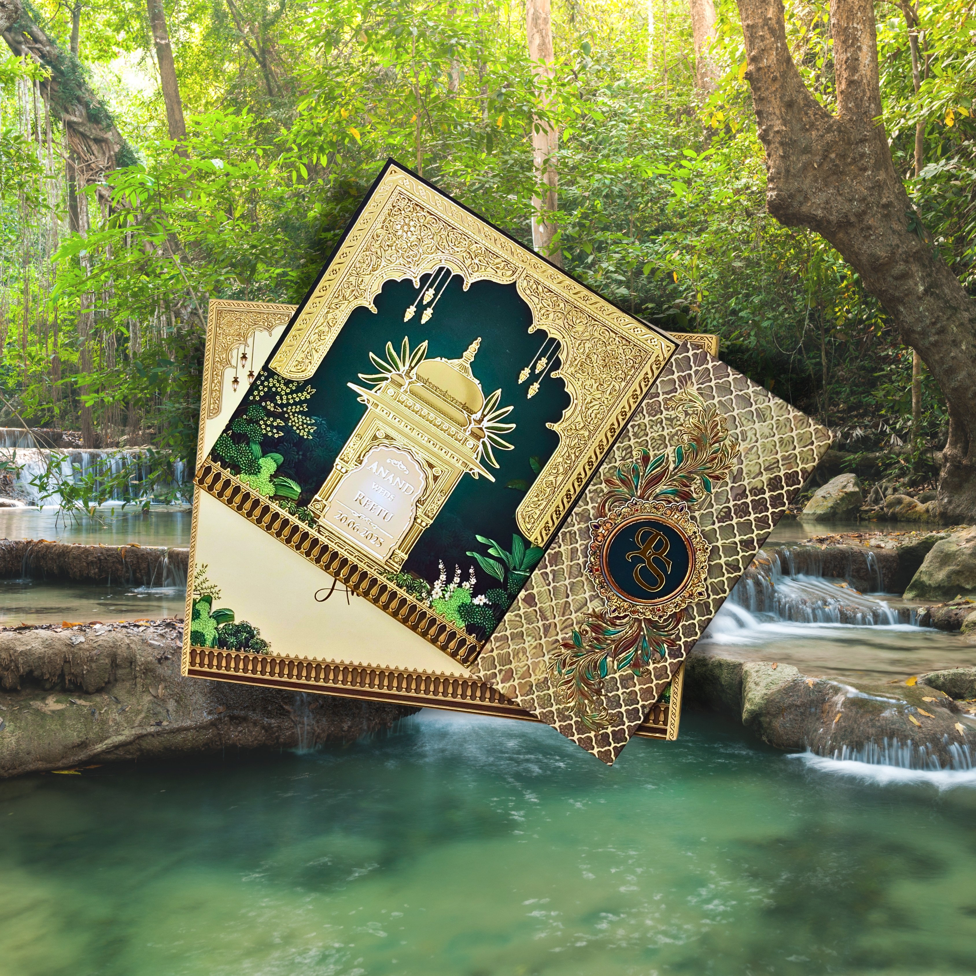 Royal Luxury wedding card